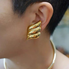 Striped Vintage Earrings