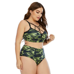 OHITFITS ArmyGreen swimsuit