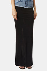 Kimberly Split Denim Skirt