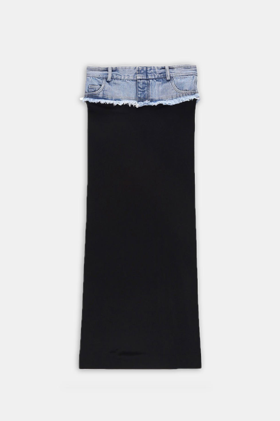 Kimberly Split Denim Skirt