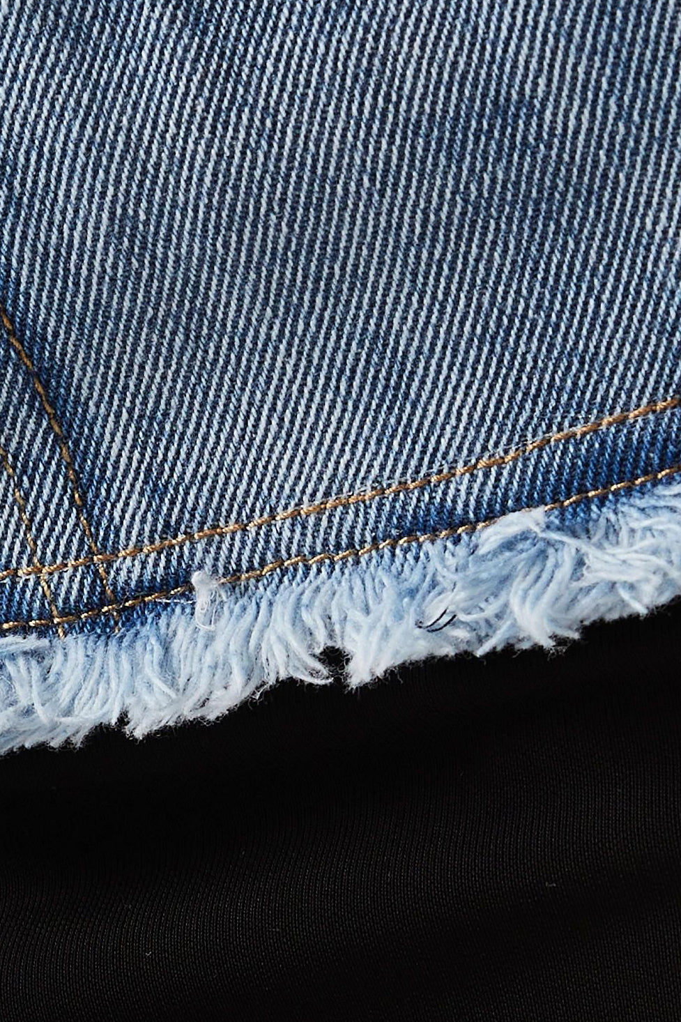 Kimberly Split Denim Skirt