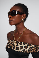 Lakelynn Leopard Sunglasses
