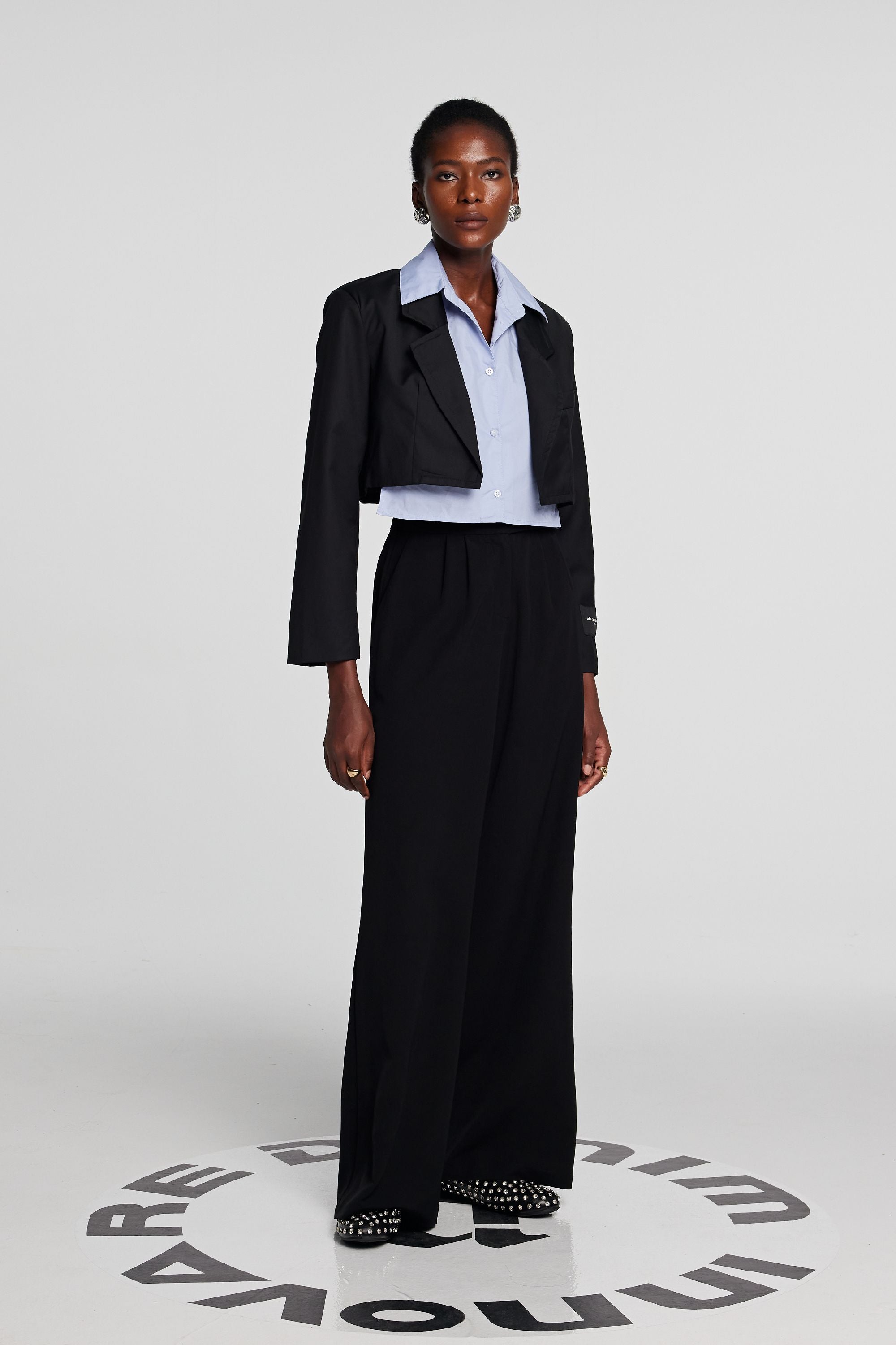 Mattias Shirt Deconstructed Short Blazer