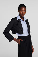 Mattias Shirt Deconstructed Short Blazer