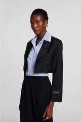 Mattias Shirt Deconstructed Short Blazer