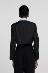 Mattias Shirt Deconstructed Short Blazer