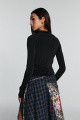 Scout Hollow Ruch Bodycon Top