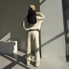 Mia Zipper Padded Tracksuit Set