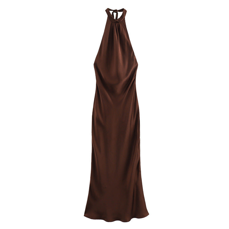 Valentina Halterneck Maxi Dress
