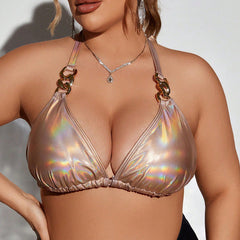 Plus Size Sexy Bikini Top Spring Beach Swimsuit