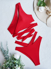 One-Shoulder Bikini Sexy Swimsuit