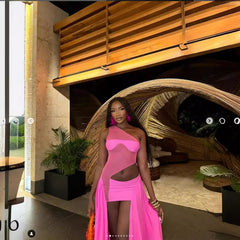 Miami  Mesh See-through Dress