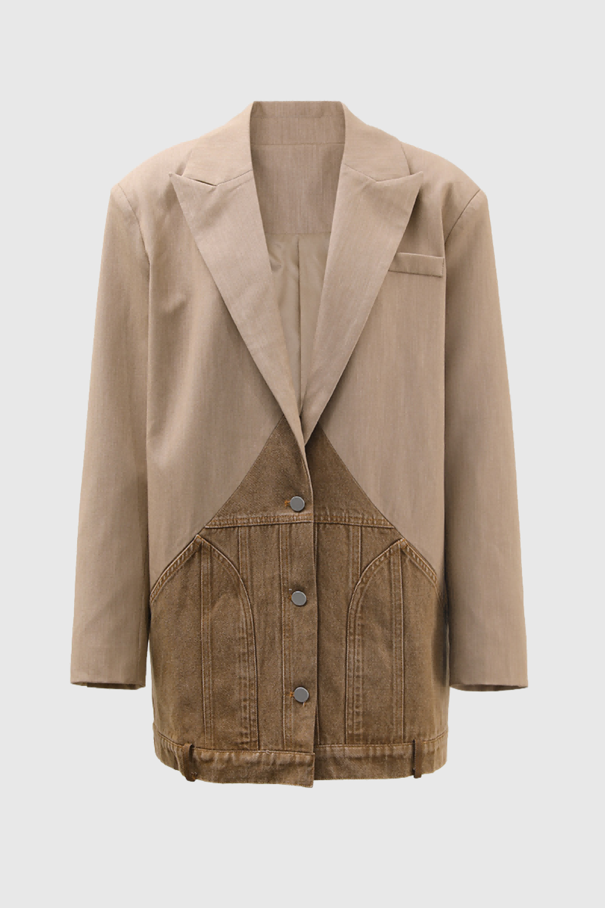 Rayna Denim Deconstruct Blazer