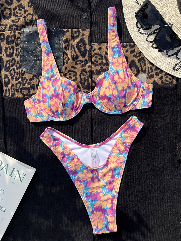 Maui Floral Push Up