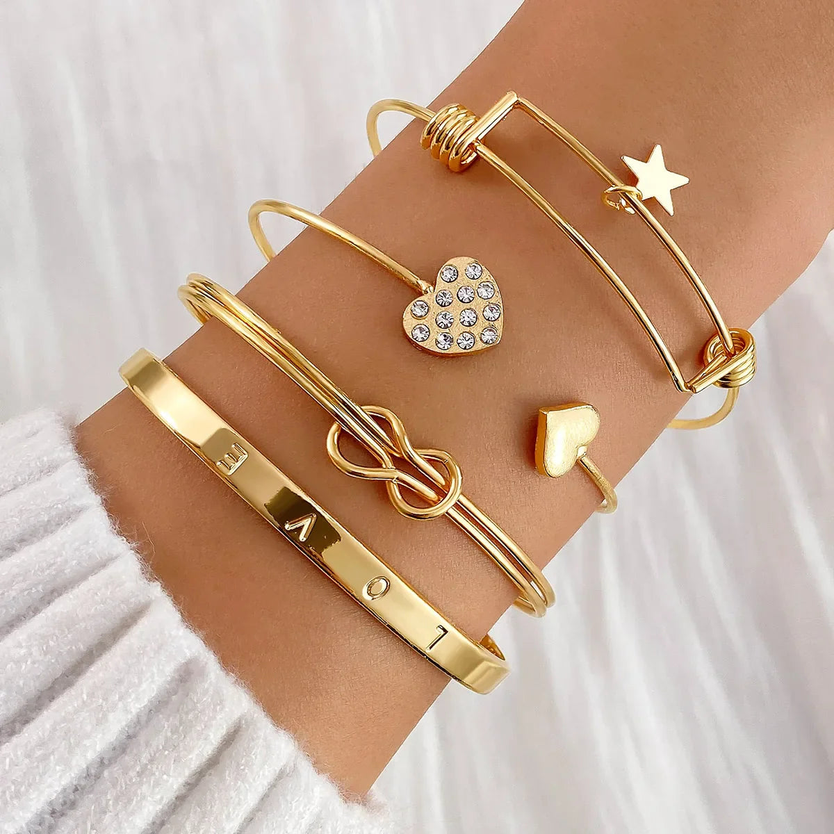 Beach Love Layered Bracelets