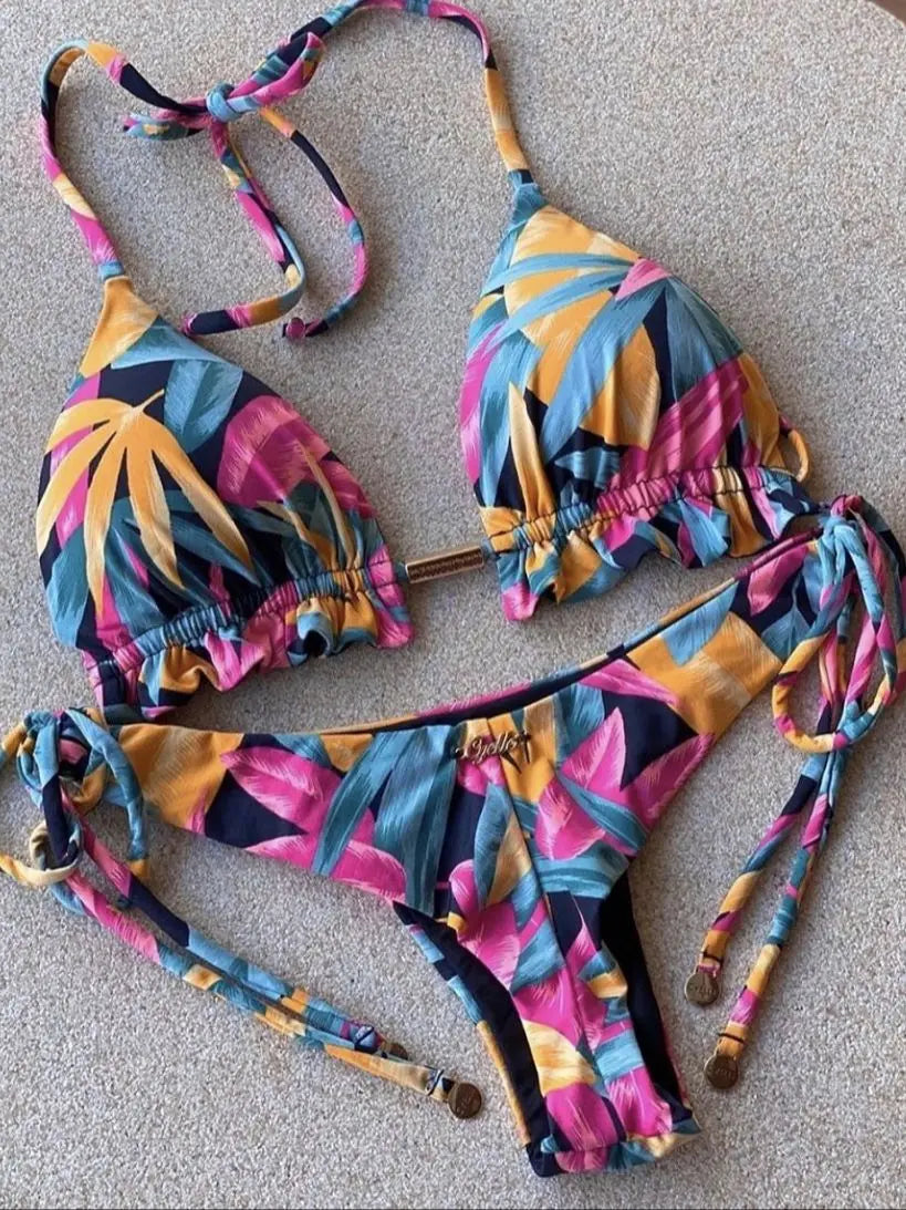 Bikini Women's Swimsuit 2024 New Swimwear Female Sexy Bikinis Set Push up Swimming for Bathing Suit Women Swimsuits