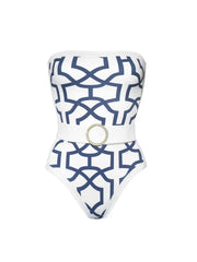 Geometric Shapes Beach Outfits 2023 New Swimwear Summer Female One Piece and Cover- Up Swimsuit Women Swim Suit Beach Wear