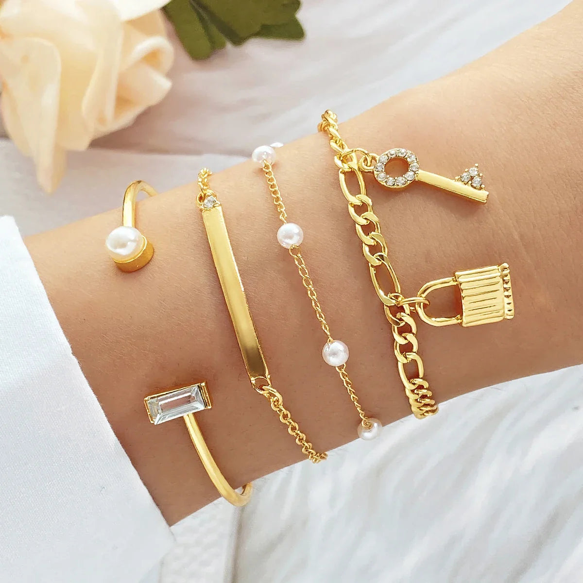 Beach Love Layered Bracelets