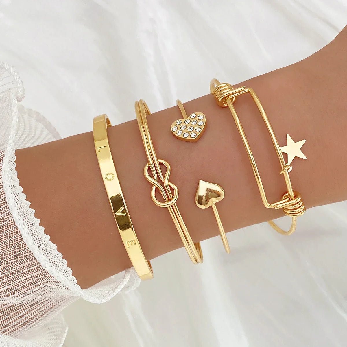 Beach Love Layered Bracelets