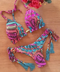 Bikini Women's Swimsuit 2024 New Swimwear Female Sexy Bikinis Set Push up Swimming for Bathing Suit Women Swimsuits