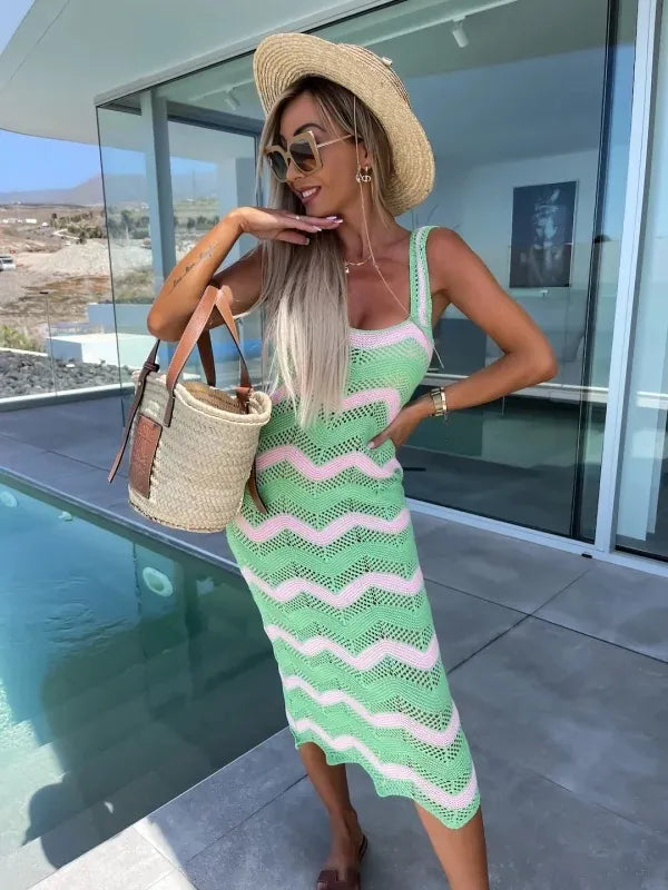 Yacht Day Maxi Dress