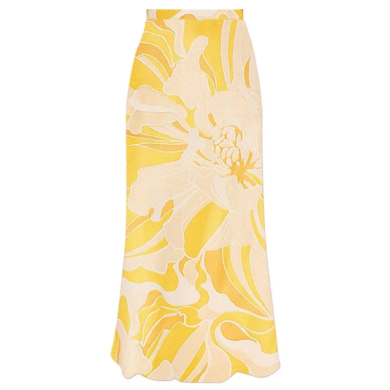 Solid Yellow 2024 Women Sexy 3D Flower One Piece Swimsuit Swimwear Off Shoulder Beachwear Summer Monokini Surf Wear Bathing Suit