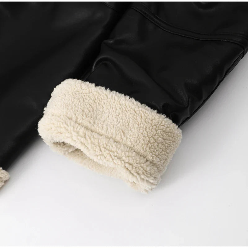 New York Teddy Lined Bomber Jacket