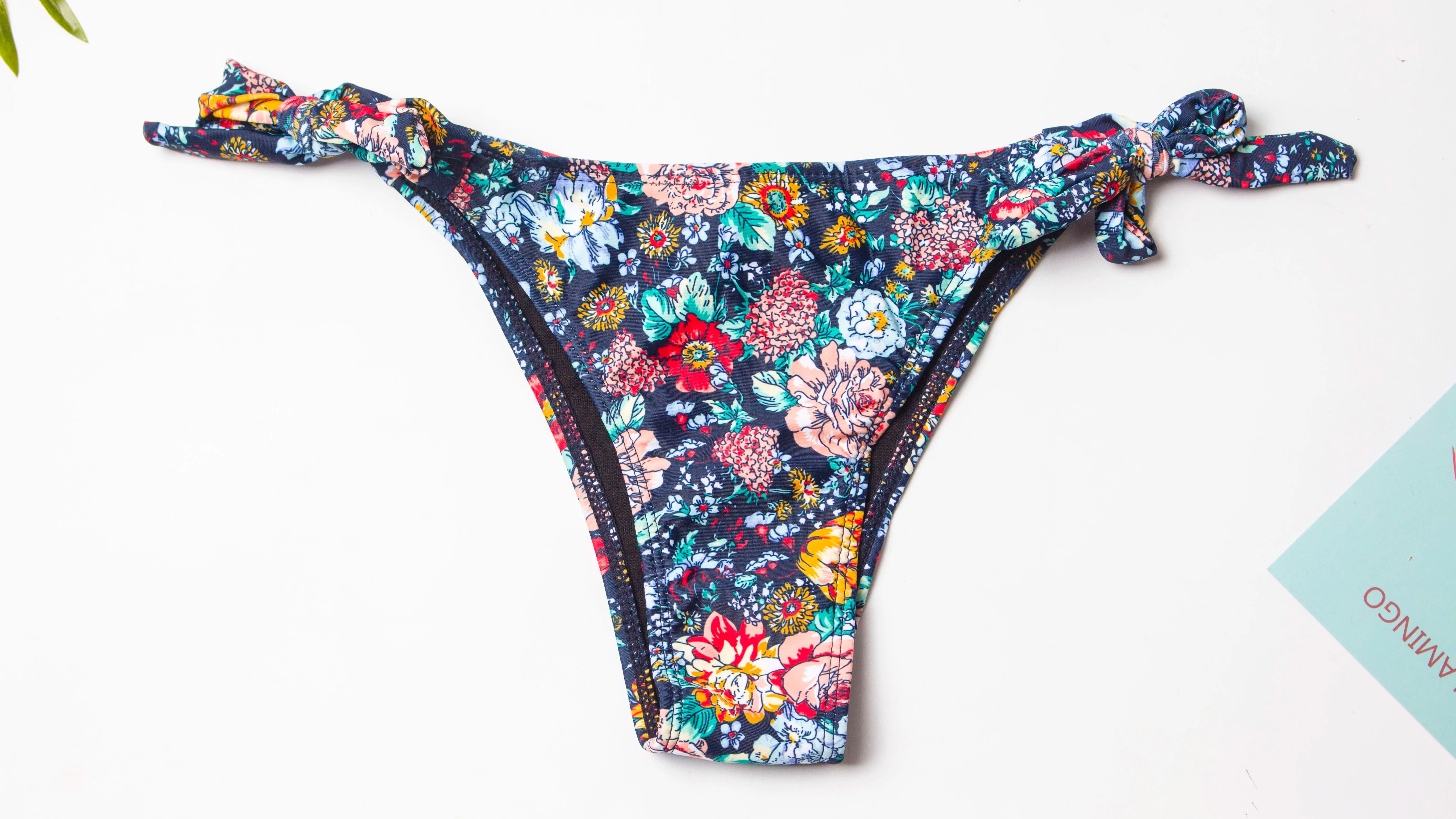 Falbala Print Bikinis Women 2024 Mujer Sexy Bandage Biquinis Halter Girls Push Up Swimsuit Swimwear Summer Beach Bathing Suit