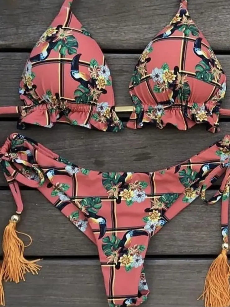 Bikini Women's Swimsuit 2024 New Swimwear Female Sexy Bikinis Set Push up Swimming for Bathing Suit Women Swimsuits