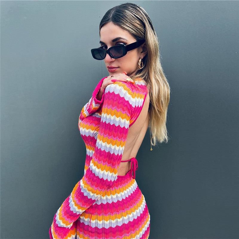 Cher Backless Longsleeve