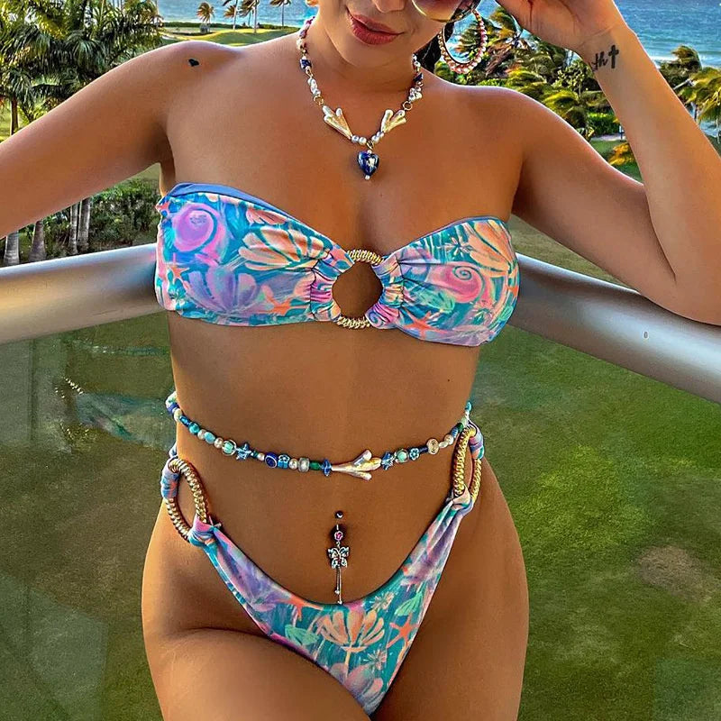 Mermaid Strapless Set