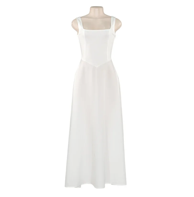 Chloé Sleeveless Square Neck Dress