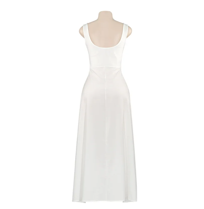 Chloé Sleeveless Square Neck Dress