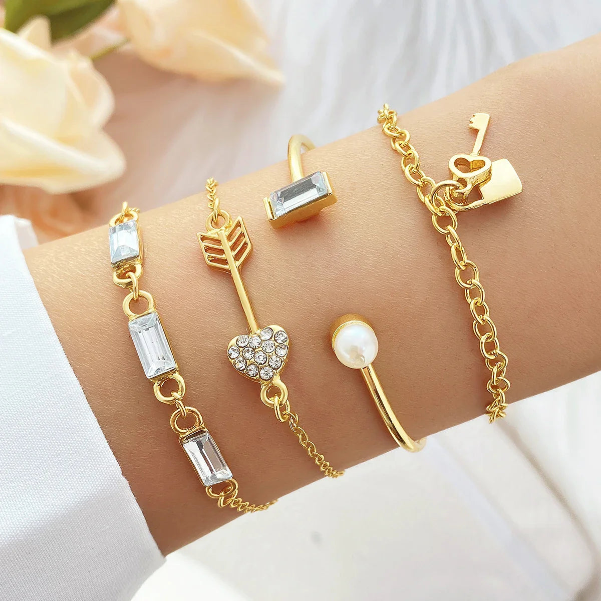 Beach Love Layered Bracelets