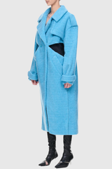 Theodore Cutout Lapel Coat