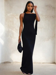 Maxikleid mit One-Shoulder-Träger