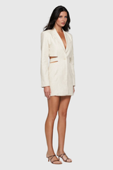 Yukta Cutout Lapel Blazer