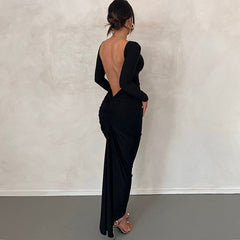 Siya Maxi Backless Dress