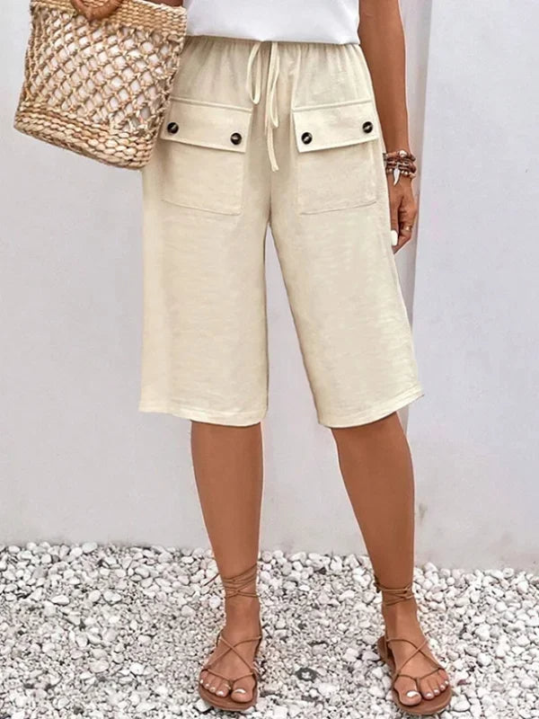 Women's Casual Loose Plain Pants