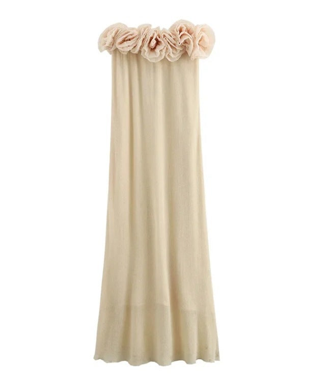 Sophia Chest-Wrapped Maxi Dress