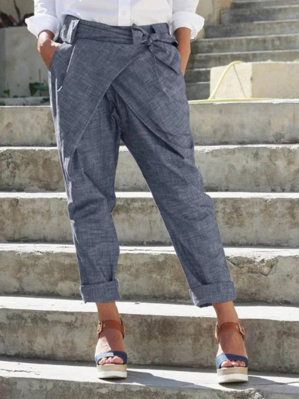 Women's Casual Loose Bow Pants