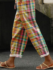 Women's Printed Casual Trousers