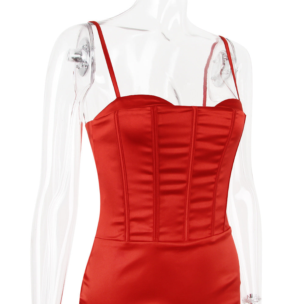 Venezia- Satin Corset Gown