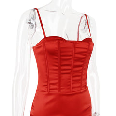 Venezia- Satin Corset Gown