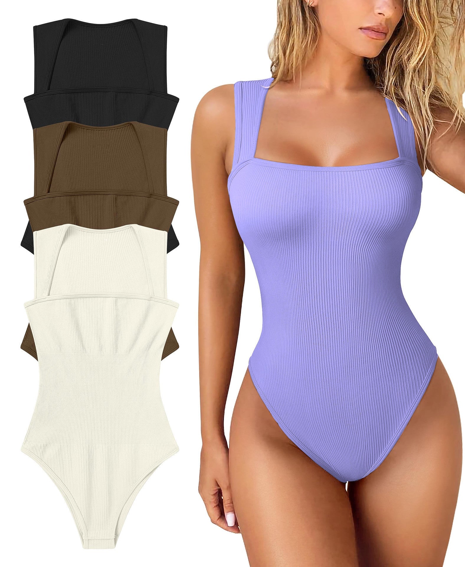 Ariana Seamless Ribbed Shapewear Tank