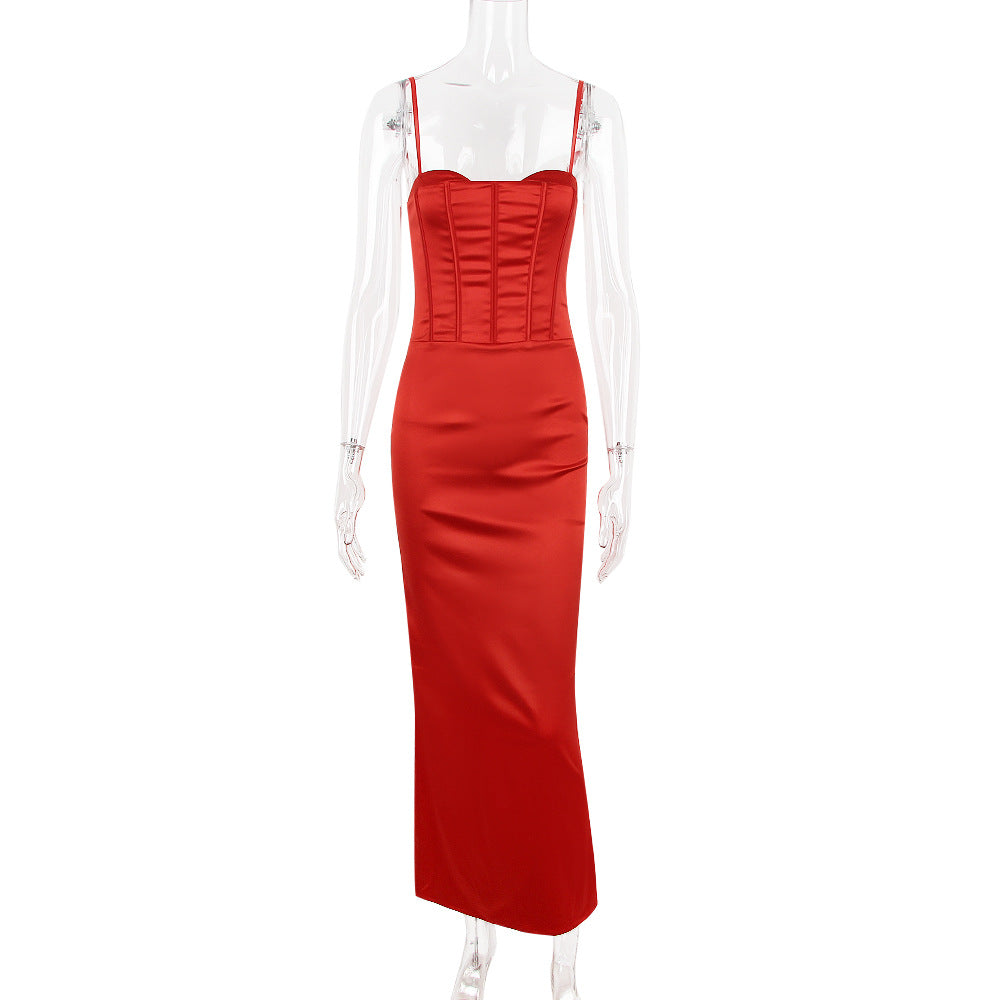 Venezia- Satin Corset Gown