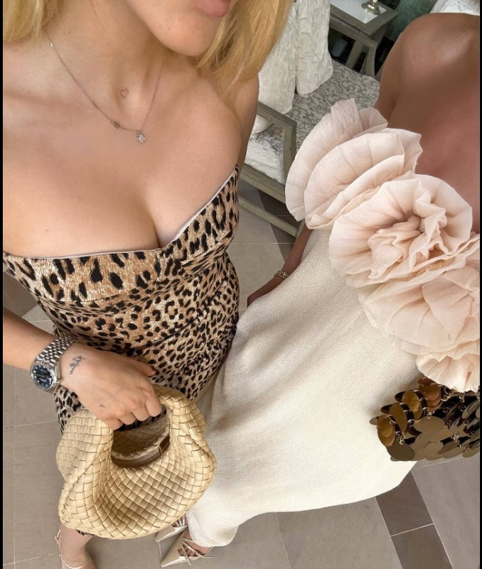 Sophia Chest-Wrapped Maxi Dress