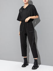 Solid Color Split-Joint Harem Pants Ninth Pants Ninth Pants Casual Pants Bottoms