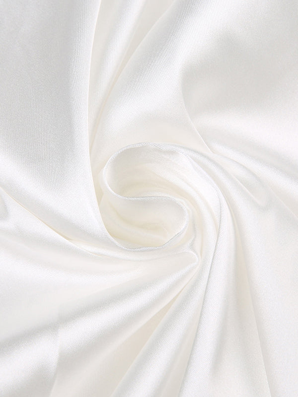 Bud Satin Drape Maxi Skirt