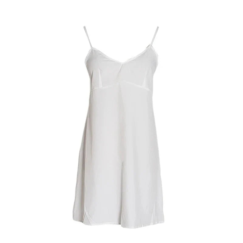 Elegant Lantern Long Sleeve High Waist White Mini Dresses